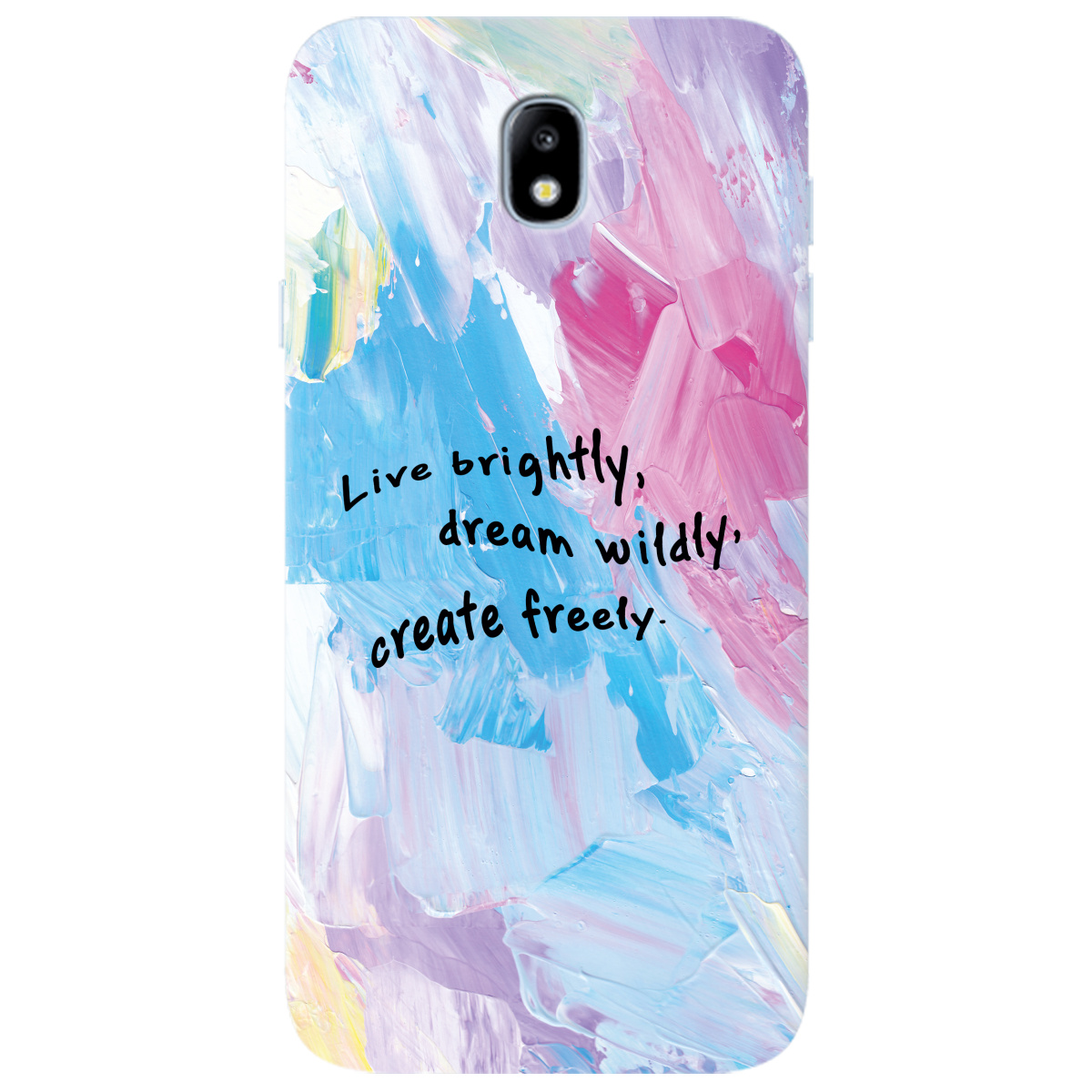 Чехол для Samsung Galaxy J7 2017 Живи ярко - фото 1 - Чехлы для телефонов