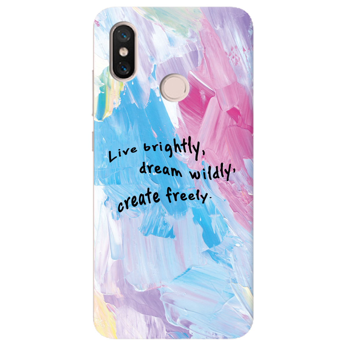 Чохол для Xiaomi Mi 8 Живи яскраво - фото 1 - Чохли для телефонів