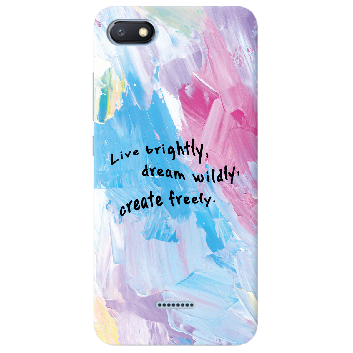 Чохол для Xiaomi Redmi 6A Живи яскраво - фото 1 - Чохли для телефонів