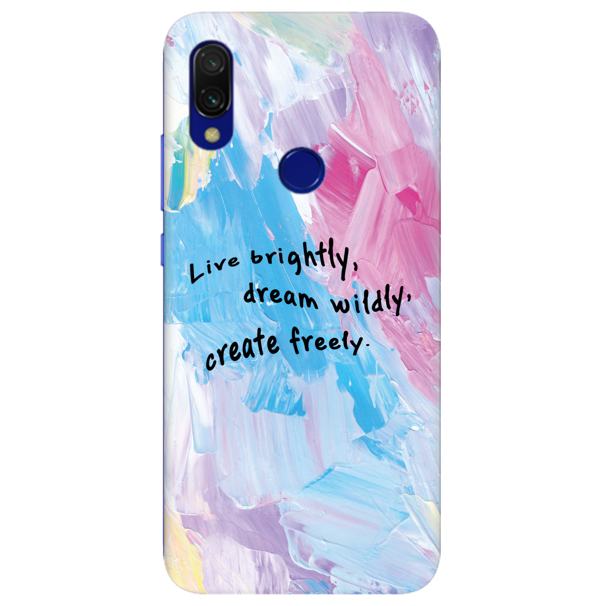 Чохол для Xiaomi Redmi 7 Живи яскраво - фото 1 - Чохли для телефонів