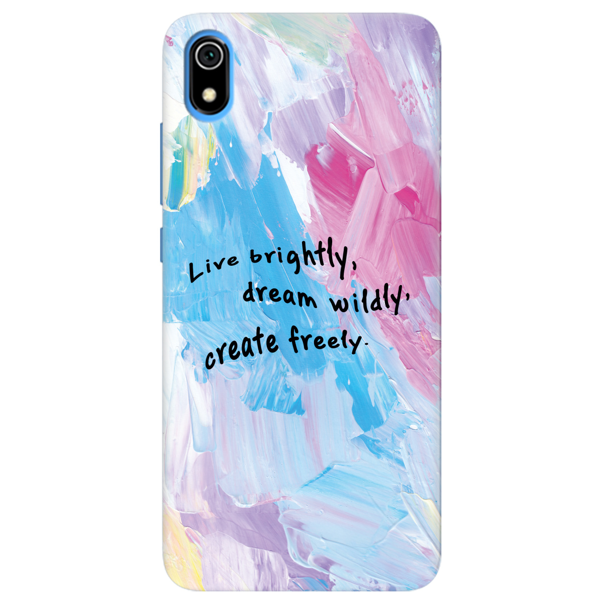 Чохол для Xiaomi Redmi 7A Живи яскраво - фото 1 - Чохли для телефонів