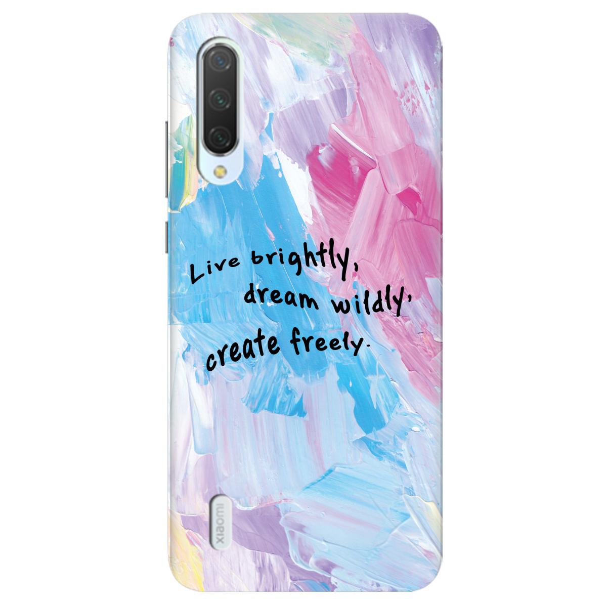 Чехол для Xiaomi Mi A3 Живи ярко - фото 1 - Чехлы для телефонов