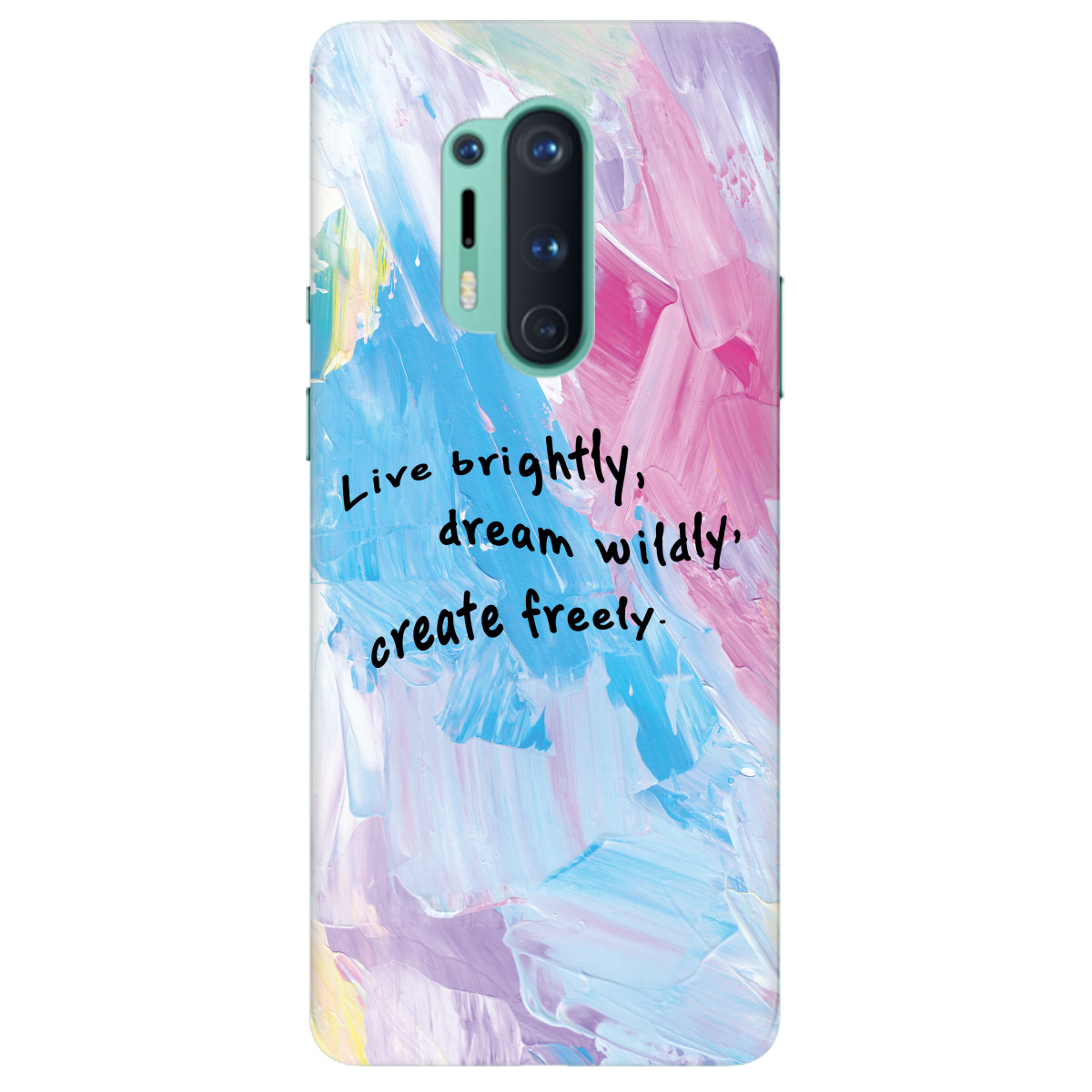 Чохол для OnePlus 8 Pro Живи яскраво - фото 1 - Чохли для телефонів