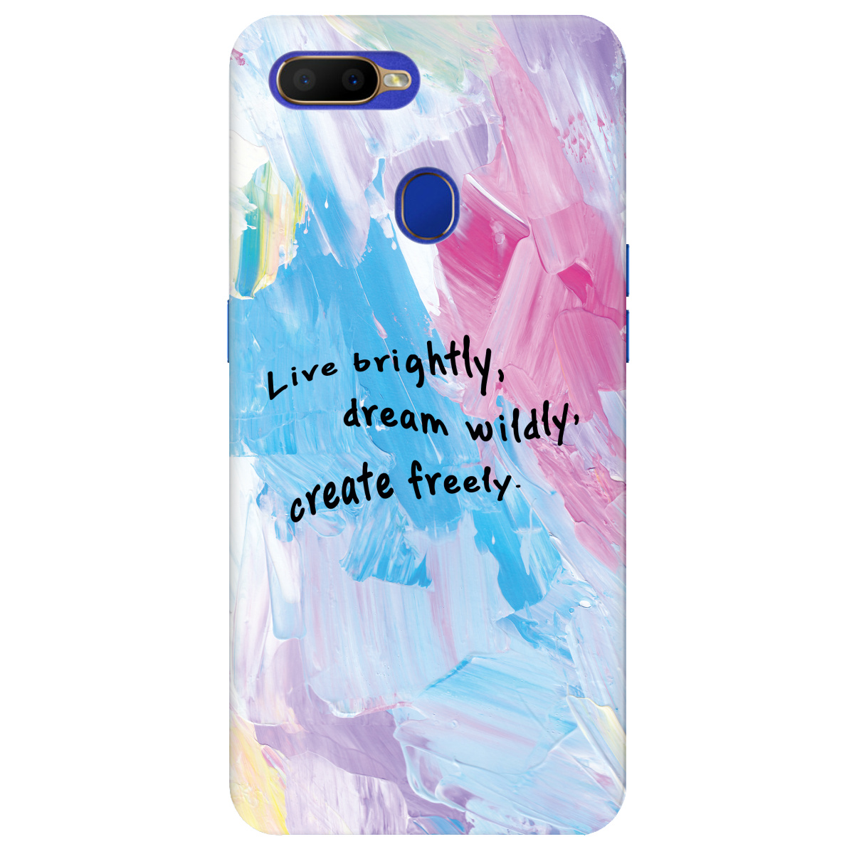 Чохол для Oppo A5s Живи яскраво - фото 1 Чохол для Oppo A5s Живи яскраво - фото 1 - Чохли для телефонів