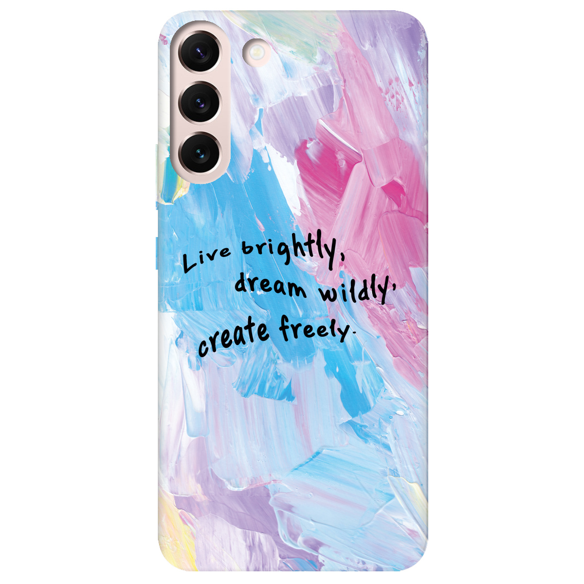 Чехол для Samsung Galaxy S22 Живи ярко - фото 1 - Чехлы для телефонов