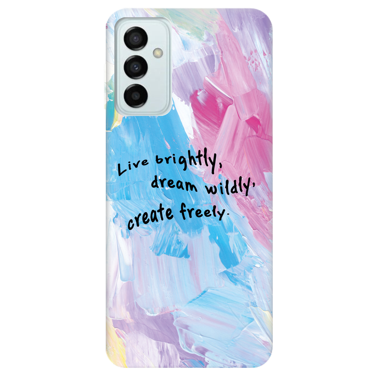 Чехол для Samsung Galaxy M13 4G Живи ярко - фото 1 Чехол для Samsung Galaxy M13 4G Живи ярко - фото 1 - Чехлы для телефонов