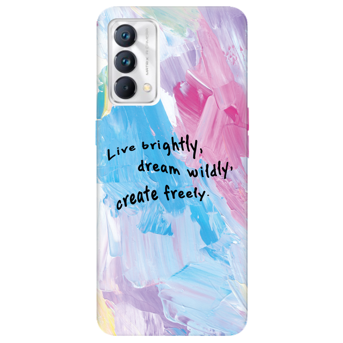 Чехол для Realme GT Master Живи ярко - фото 1 Чехол для Realme GT Master Живи ярко - фото 1 - Чехлы для телефонов
