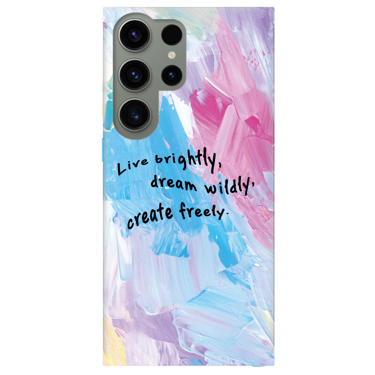 Чохол для Samsung Galaxy S23 Ultra Живи яскраво - фото 1 - Чохли для телефонів