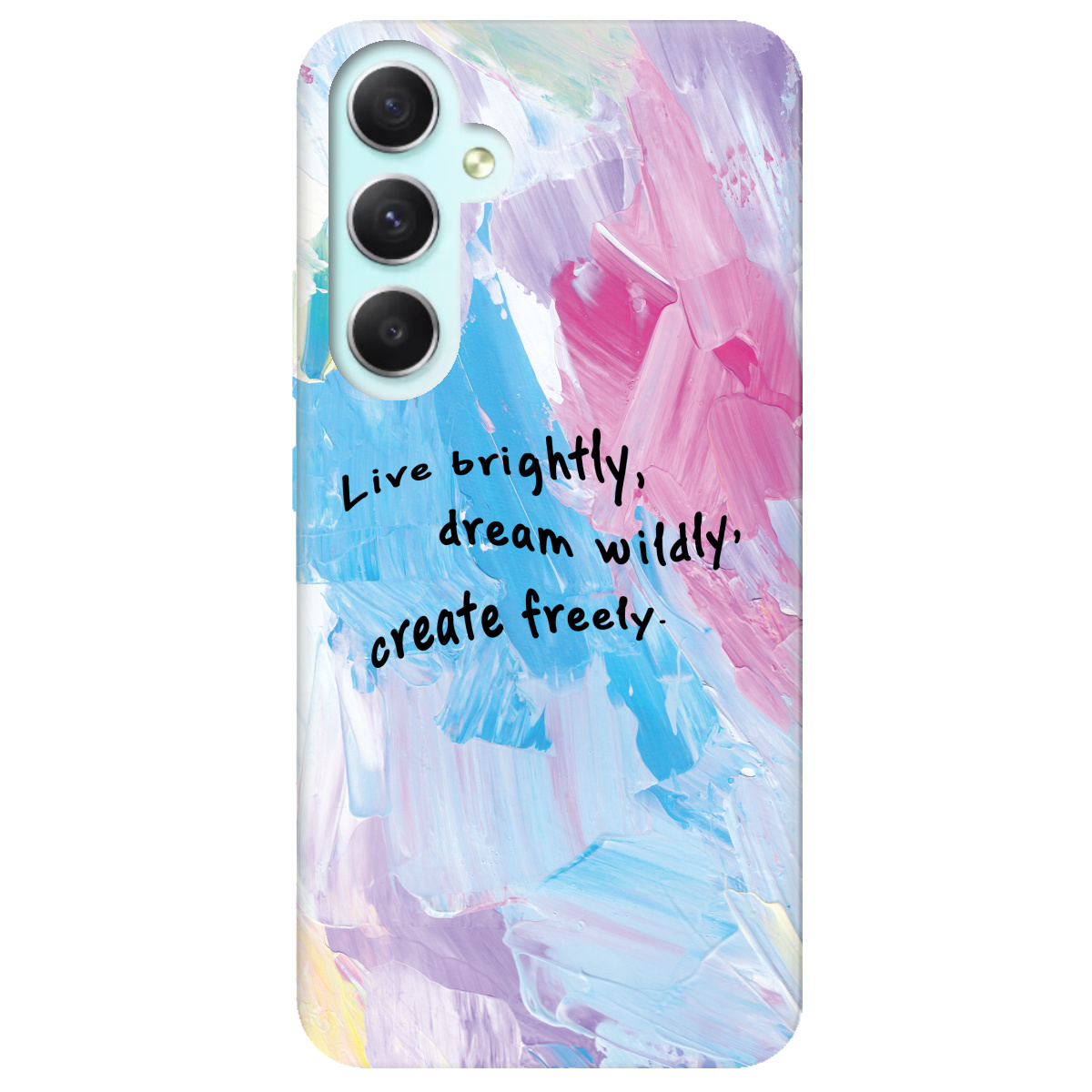 Чехол для Samsung Galaxy A34 Живи ярко - фото 1 - Чехлы для телефонов