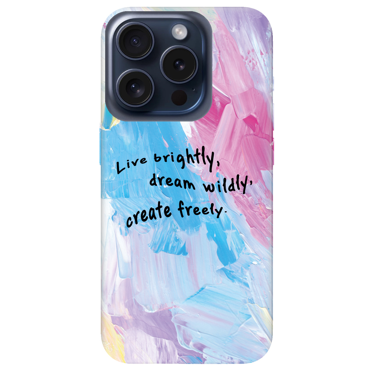 Чехол для Apple iPhone 15 Pro Max Живи ярко - фото 1 Чехол для Apple iPhone 15 Pro Max Живи ярко - фото 1 - Чехлы для телефонов