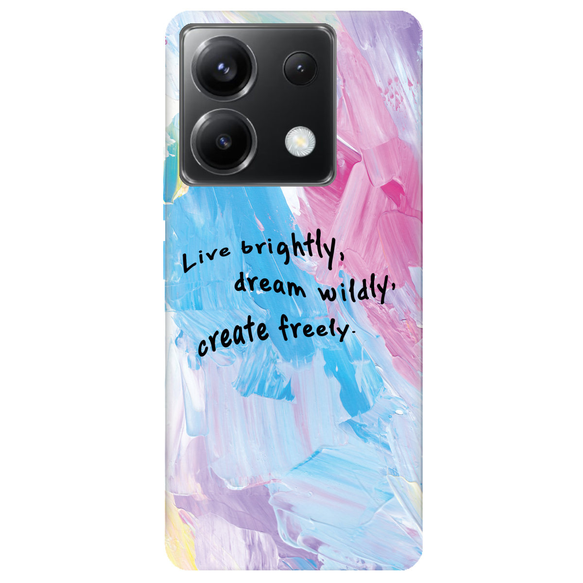 Чехол для Xiaomi Redmi Note 13 Pro 5G Живи ярко - фото 1 Чехол для Xiaomi Redmi Note 13 Pro 5G Живи ярко - фото 1 - Чехлы для телефонов