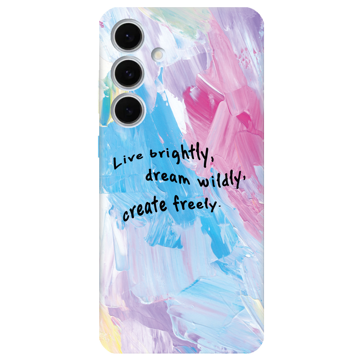 Чехол для Samsung Galaxy S24 FE Живи ярко - фото 1 Чехол для Samsung Galaxy S24 FE Живи ярко - фото 1 - Чехлы для телефонов