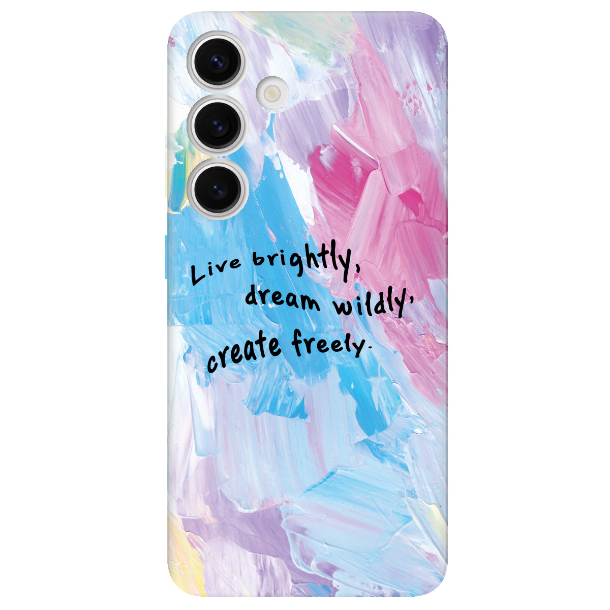 Чехол для Samsung Galaxy S25 Живи ярко - фото 1 - Чехлы для телефонов