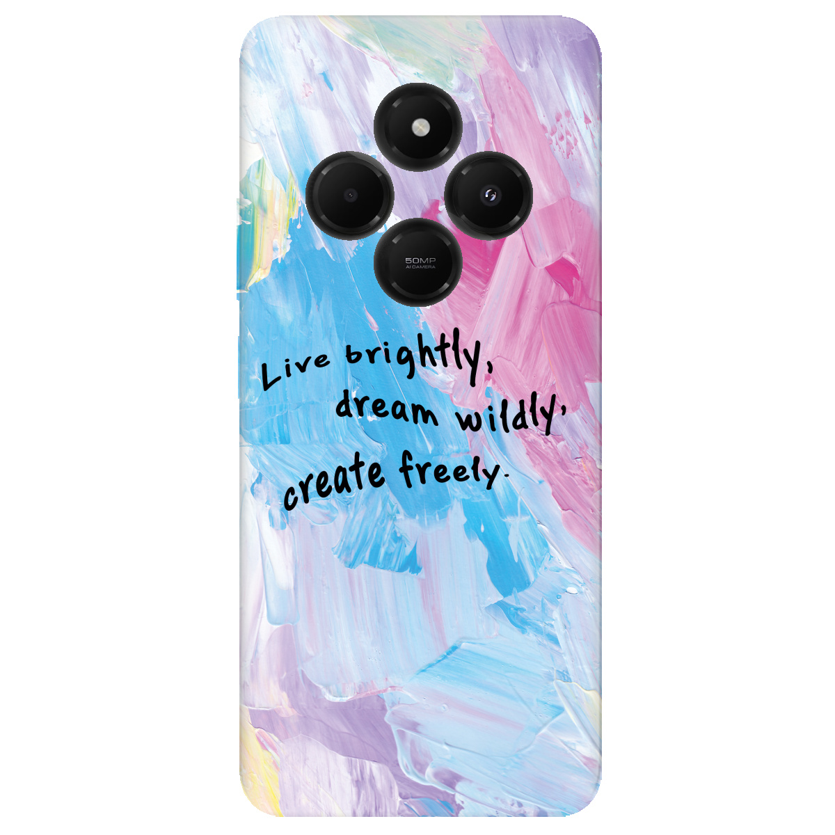 Чохол для Xiaomi Redmi 14C Живи яскраво - фото 1 - Чохли для телефонів