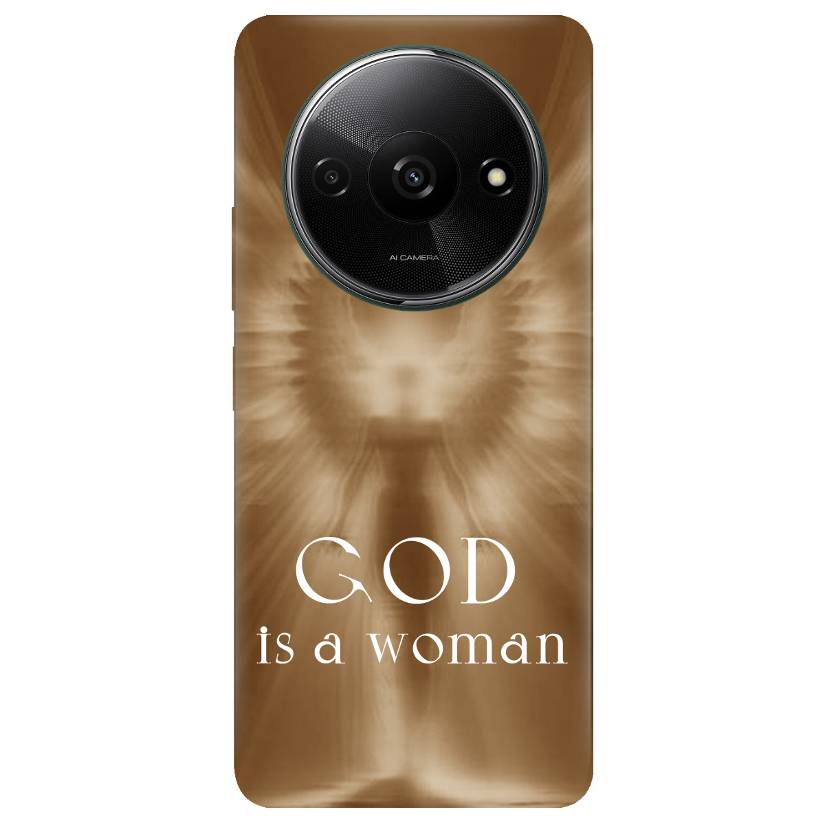 Чехол для Xiaomi Redmi A3 прозрачный Woman - фото 1 - Чехлы для телефонов