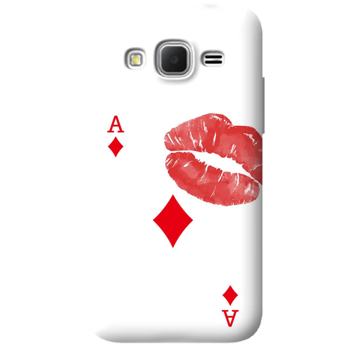 Чохол для Samsung Galaxy Core Prime G360H Бубновий поцілунок - фото 1 - Чохли для телефонів