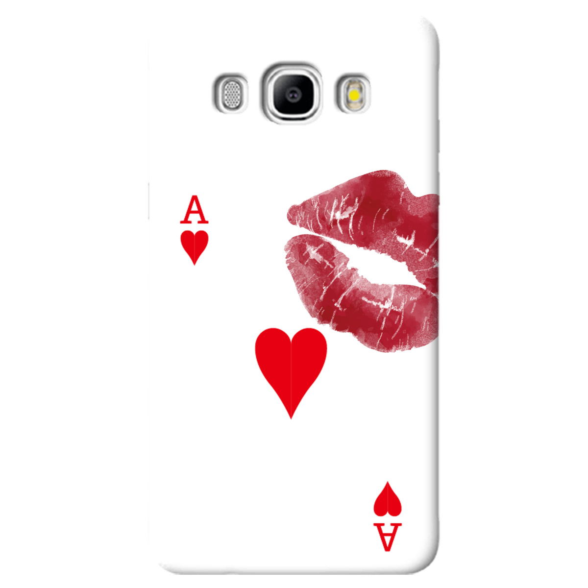 Чехол для Samsung Galaxy J5 2016 Червовый поцелуй - фото 1 - Чехлы для телефонов