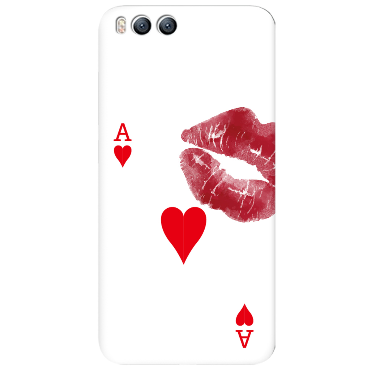 Чехол для Xiaomi Mi 6 Червовый поцелуй - фото 1 - Чехлы для телефонов