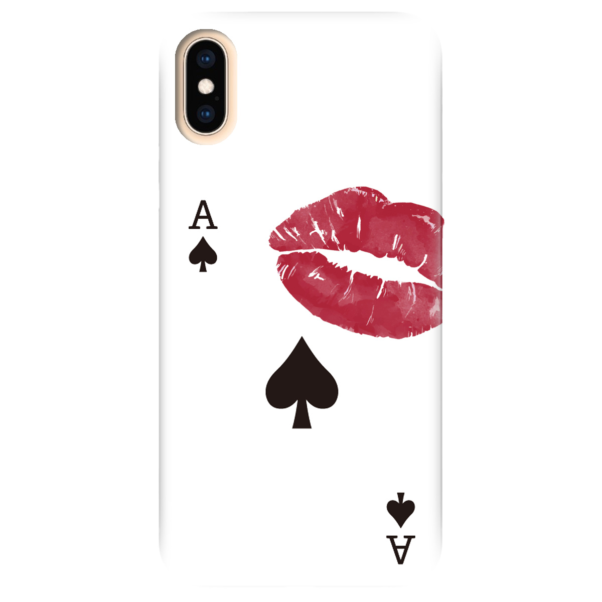 Чехол для Apple iPhone X Пиковый поцелуй - фото 1 Чехол для Apple iPhone X Пиковый поцелуй - фото 1 - Чехлы для телефонов