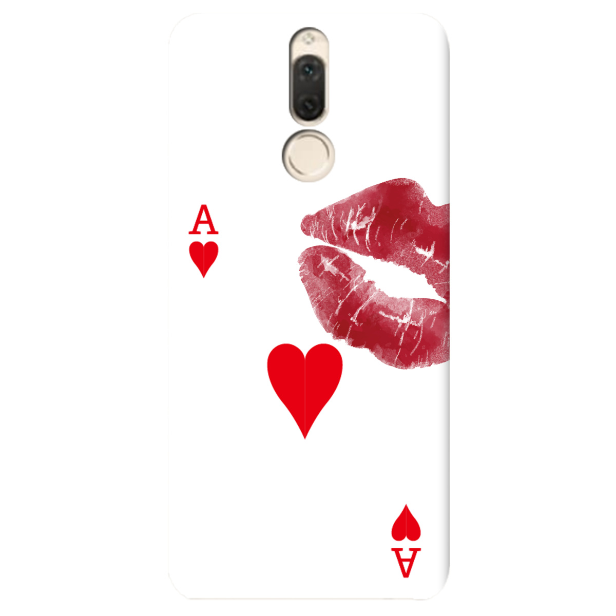 Чохол для Huawei Mate 10 Lite Червовий поцілунок - фото 1 - Чохли для телефонів