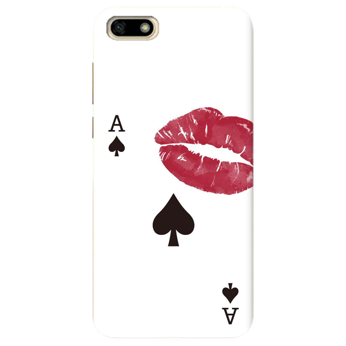 Чехол для Huawei Y5 2018 Пиковый поцелуй - фото 1 - Чехлы для телефонов