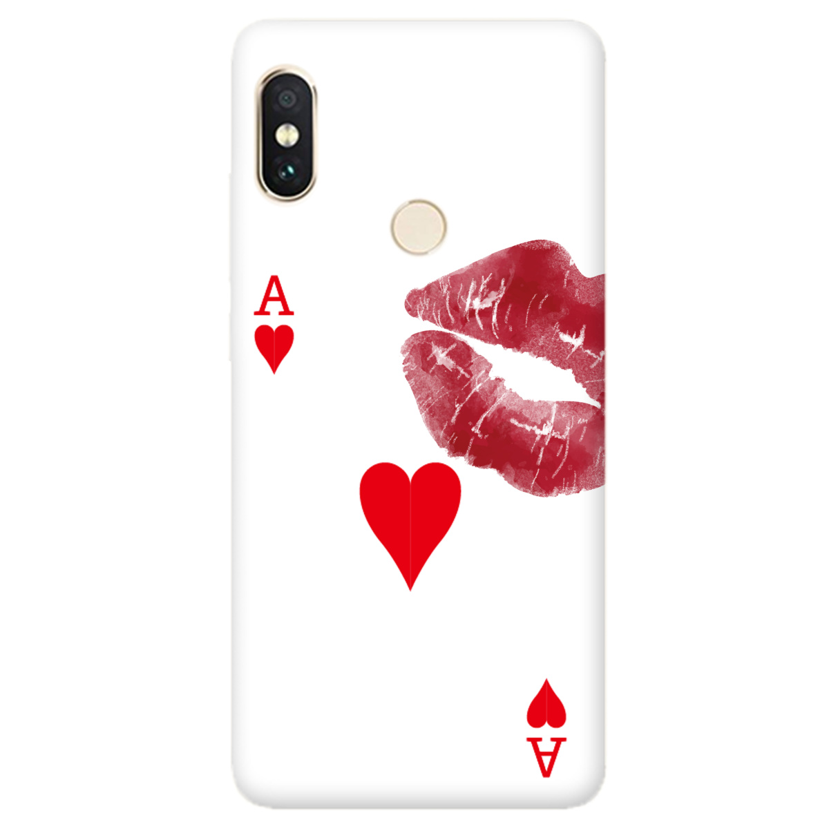 Чохол для Xiaomi Redmi Note 5 Червовий поцілунок - фото 1 - Чохли для телефонів
