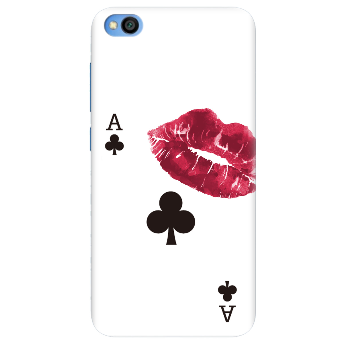 Чохол для Xiaomi Redmi Go Трефовий поцілунок - фото 1 - Чохли для телефонів