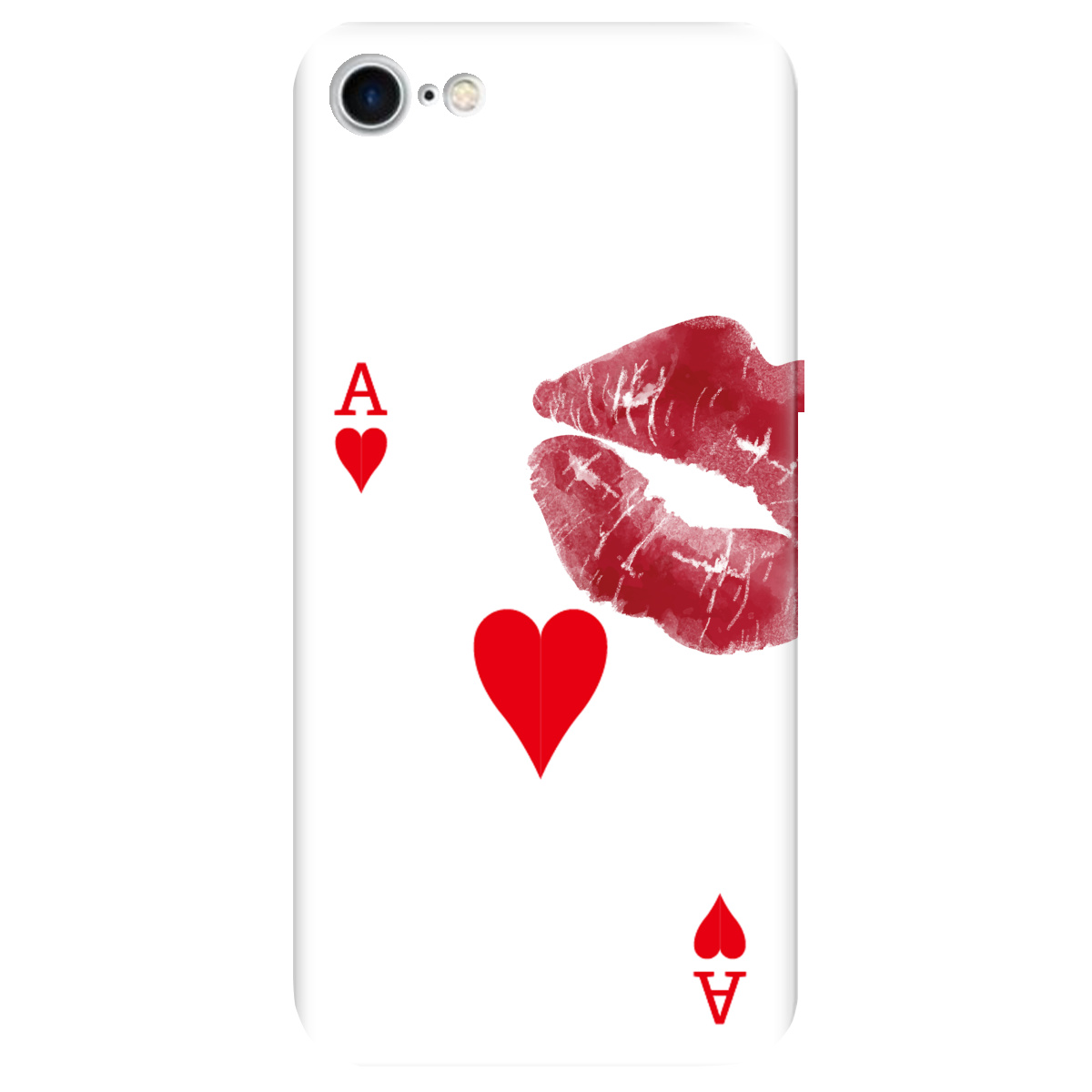 Чехол для Apple iPhone SE 2020 Червовый поцелуй - фото 1 Чехол для Apple iPhone SE 2020 Червовый поцелуй - фото 1 - Чехлы для телефонов