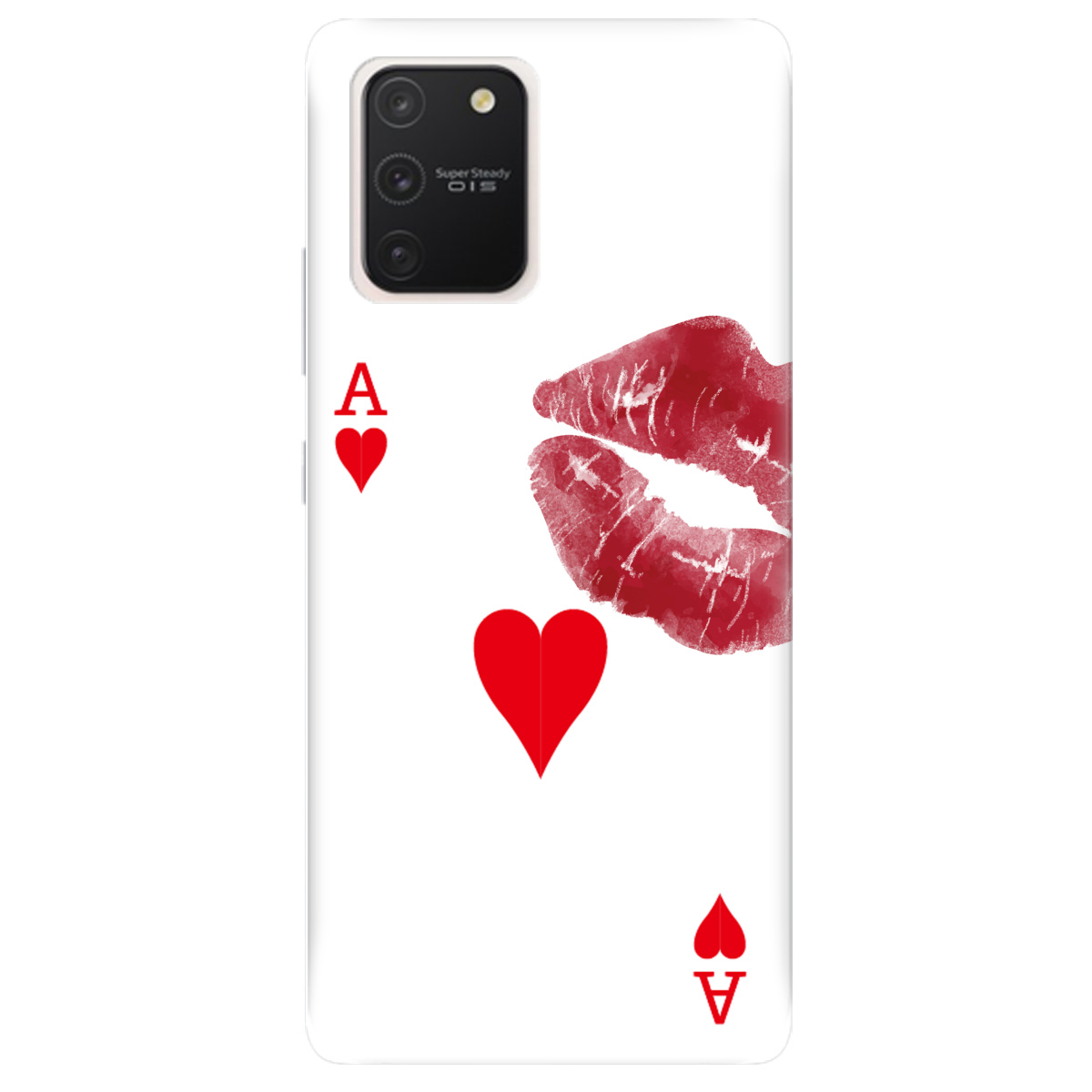 Чехол для Samsung Galaxy S10 Lite Червовый поцелуй - фото 1 - Чехлы для телефонов