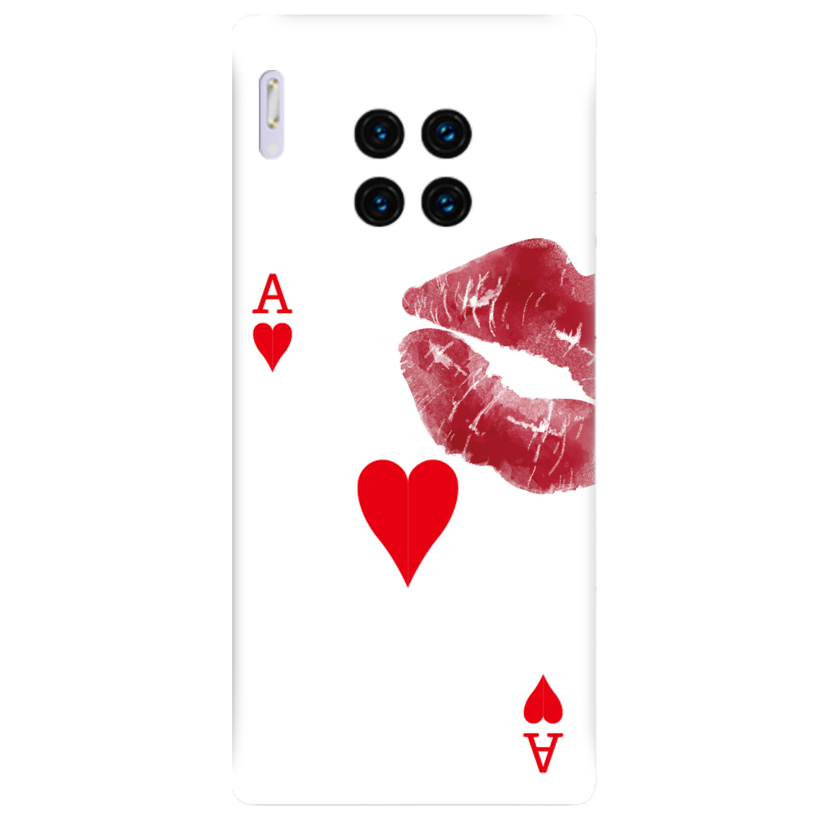 Чохол для Huawei Mate 30 Pro Червовий поцілунок - фото 1 - Чохли для телефонів