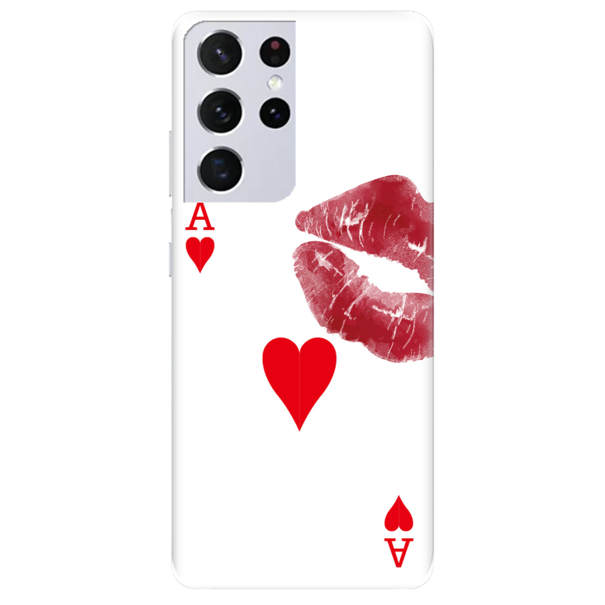 Чехол для Samsung Galaxy S21 Ultra Червовый поцелуй - фото 1 Чехол для Samsung Galaxy S21 Ultra Червовый поцелуй - фото 1 - Чехлы для телефонов