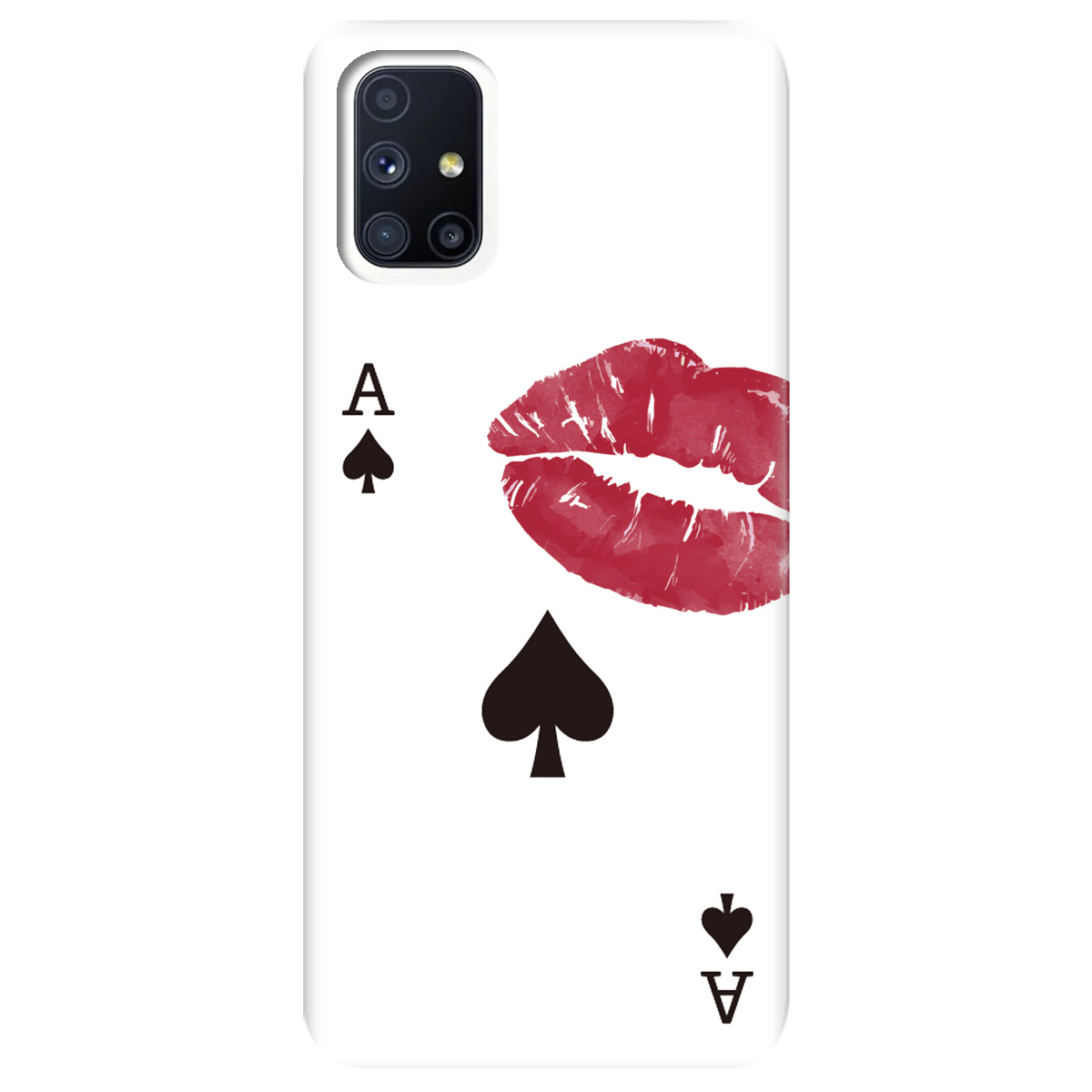 Чехол для Samsung Galaxy M51 Пиковый поцелуй - фото 1 - Чехлы для телефонов