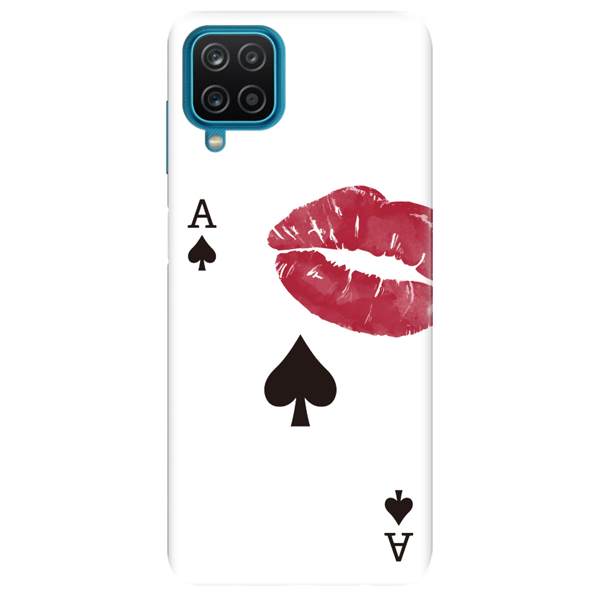 Чехол для Samsung Galaxy A12 4G Пиковый поцелуй - фото 1 - Чехлы для телефонов