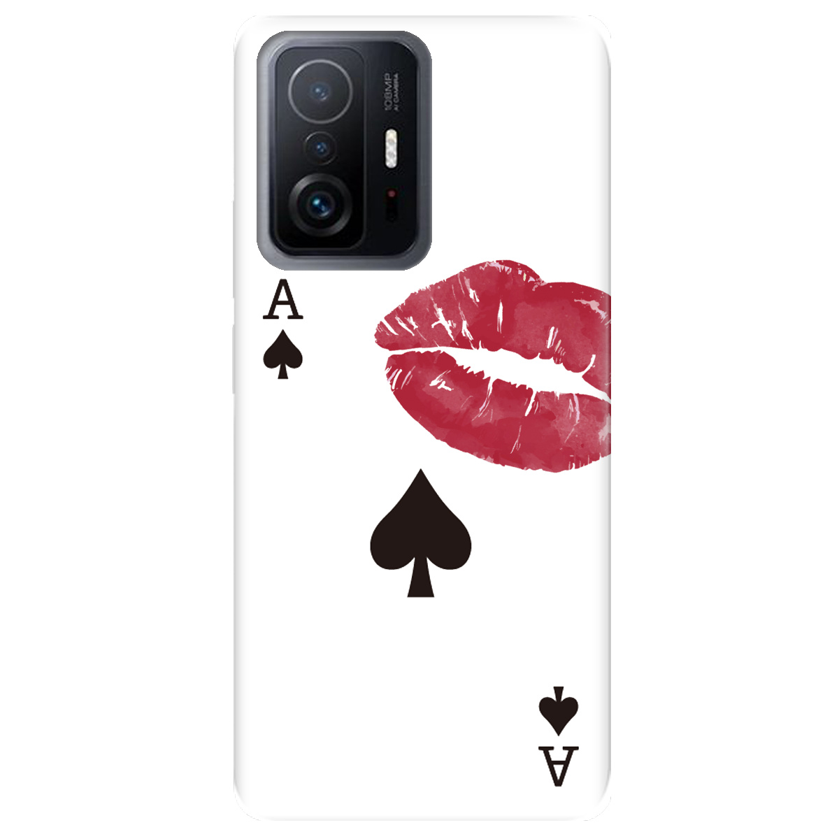 Чехол для Xiaomi 11T Пиковый поцелуй - фото 1 - Чехлы для телефонов