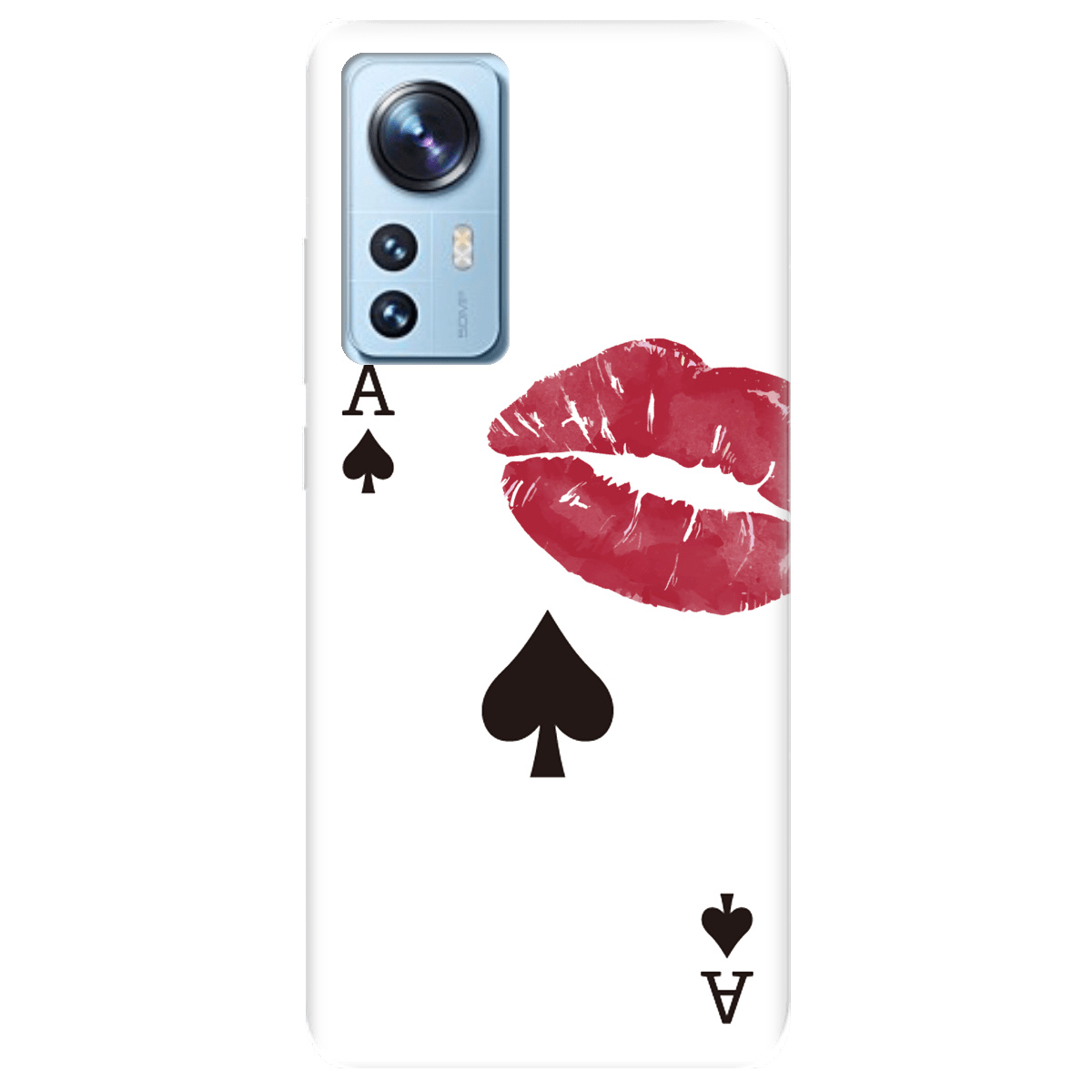 Чехол для Xiaomi 12 Пиковый поцелуй - фото 1 Чехол для Xiaomi 12 Пиковый поцелуй - фото 1 - Чехлы для телефонов