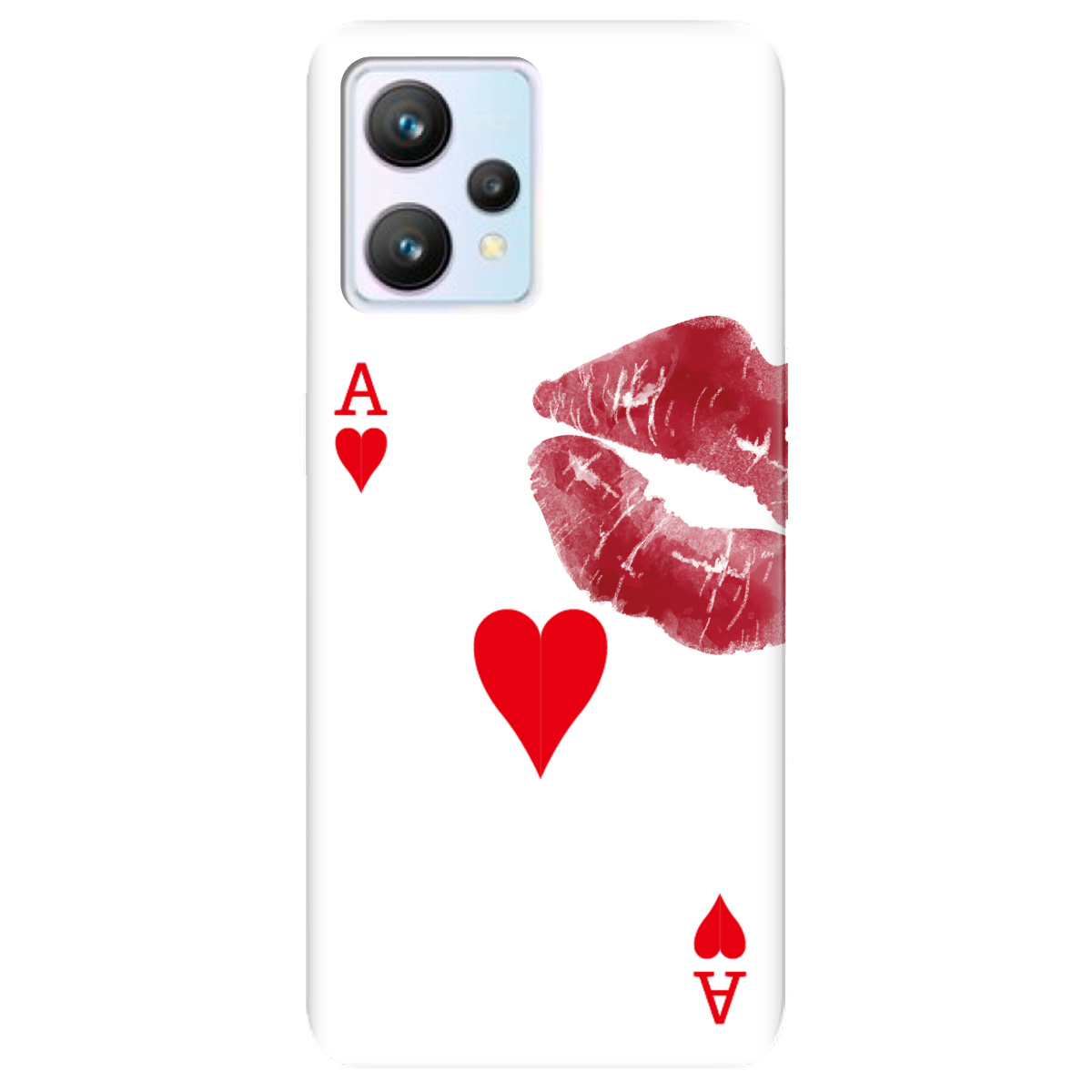 Чохол для Realme 9 Червовий поцілунок - фото 1 Чохол для Realme 9 Червовий поцілунок - фото 1 - Чохли для телефонів