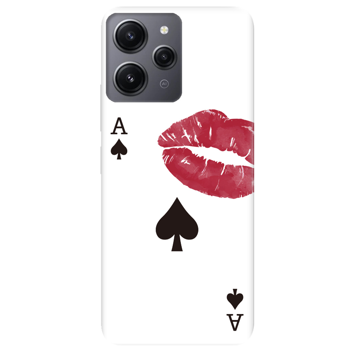 Чехол для Xiaomi Redmi 12 Пиковый поцелуй - фото 1 - Чехлы для телефонов
