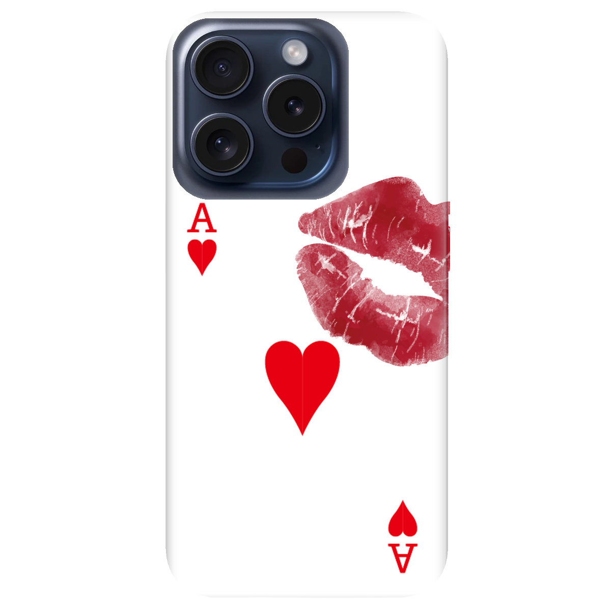 Чехол для Apple iPhone 15 Pro Червовый поцелуй - фото 1 - Чехлы для телефонов