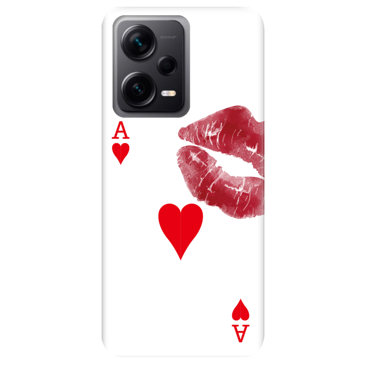 Чохол для Xiaomi Redmi Note 12 Pro + 5G Червовий поцілунок - фото 1 - Чохли для телефонів
