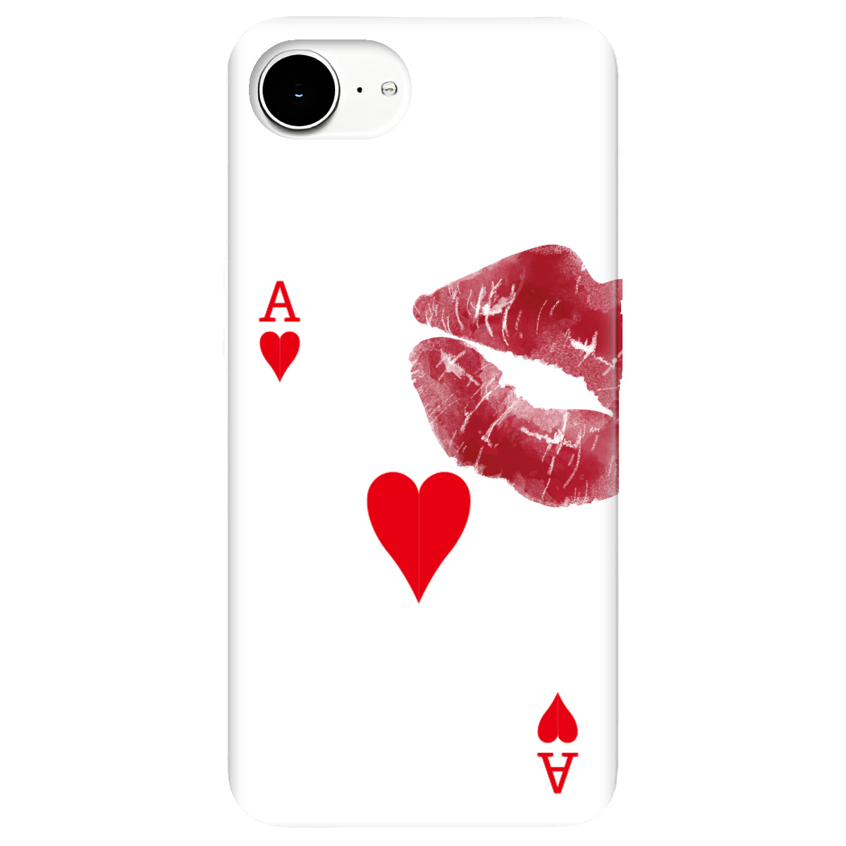 Чохол для Apple iPhone 16e Червовий поцілунок - фото 1 - Чохли для телефонів