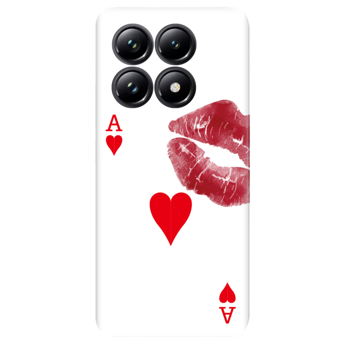 Чехол для Xiaomi 14T Pro Червовый поцелуй - фото 1 - Чехлы для телефонов