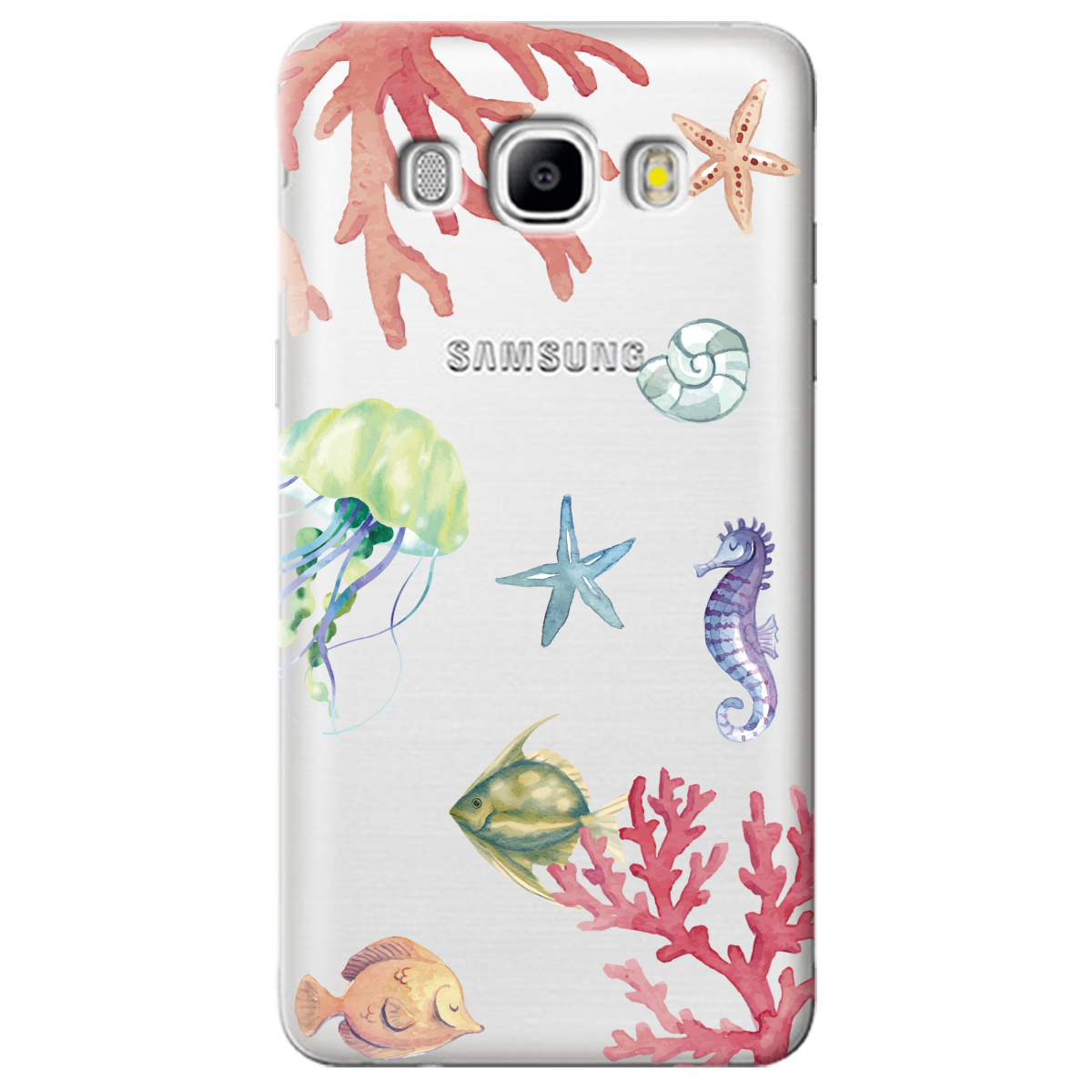 Чехол для Samsung Galaxy J5 2016 Коралловый мир - фото 1 - Чехлы для телефонов