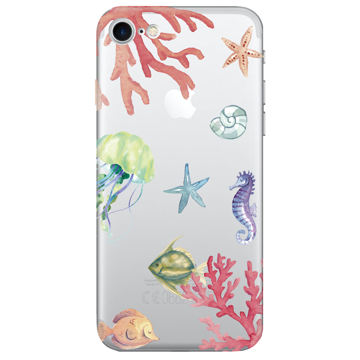 Чехол для Apple iPhone 7 Коралловый мир - фото 1 Чехол для Apple iPhone 7 Коралловый мир - фото 1 - Чехлы для телефонов