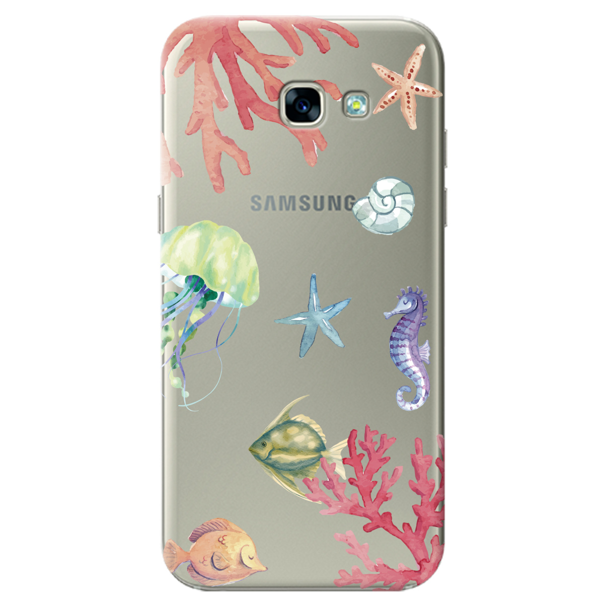 Чехол для Samsung Galaxy A5 2017 Коралловый мир - фото 1 Чехол для Samsung Galaxy A5 2017 Коралловый мир - фото 1 - Чехлы для телефонов