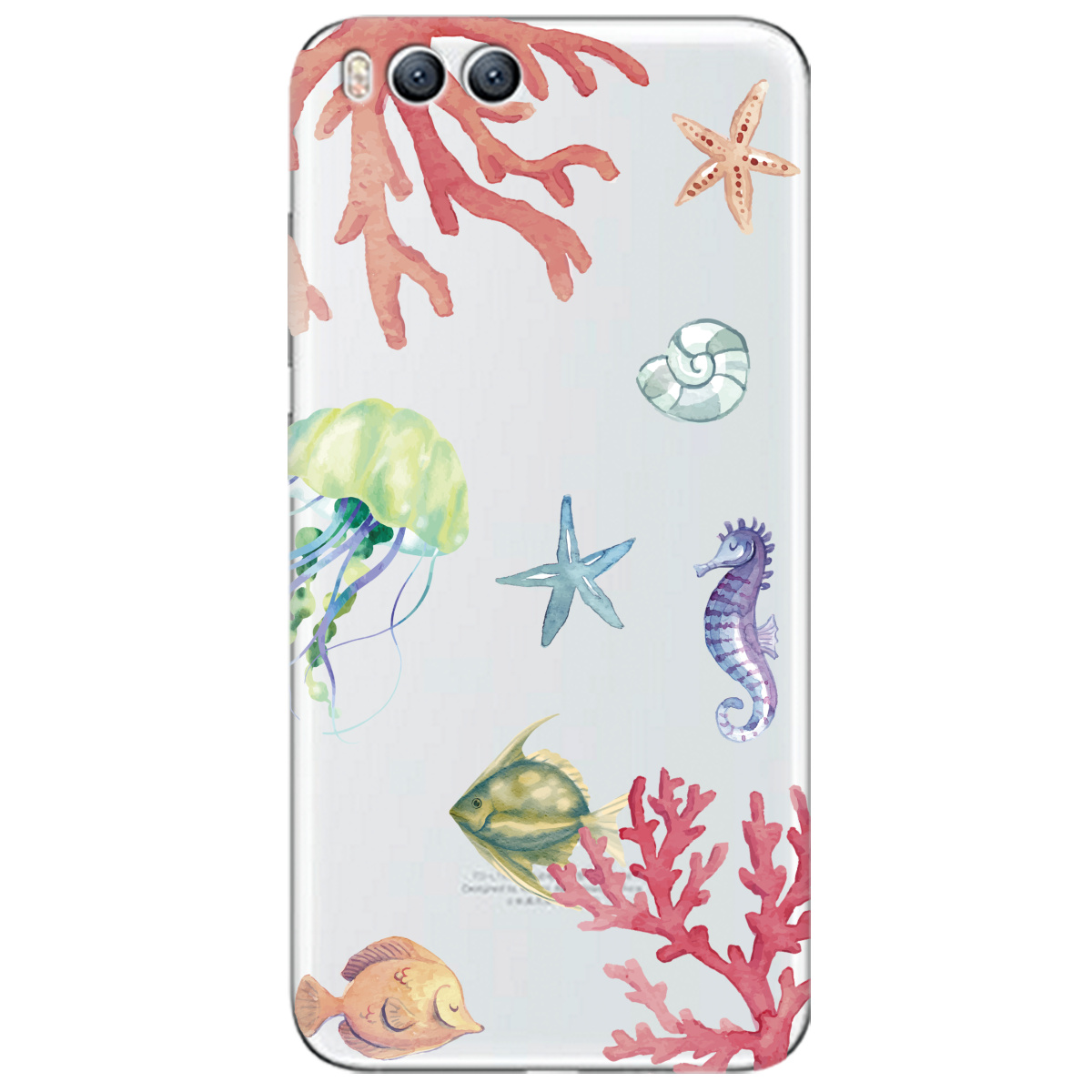 Чохол для Xiaomi Mi 6 Кораловий світ - фото 1 - Чохли для телефонів