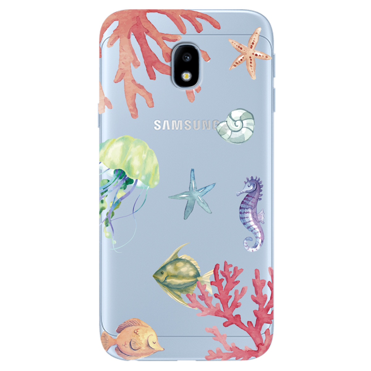 Чохол для Samsung Galaxy J3 2017 Кораловий світ - фото 1 Чохол для Samsung Galaxy J3 2017 Кораловий світ - фото 1 - Чохли для телефонів