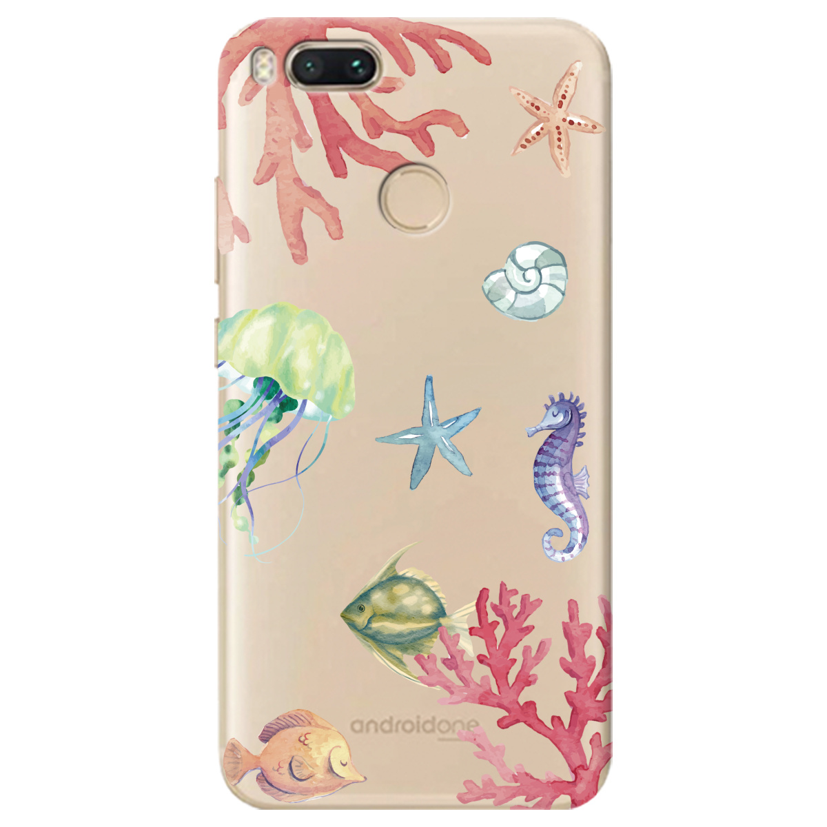 Чохол для Xiaomi Mi A1 Кораловий світ - фото 1 - Чохли для телефонів