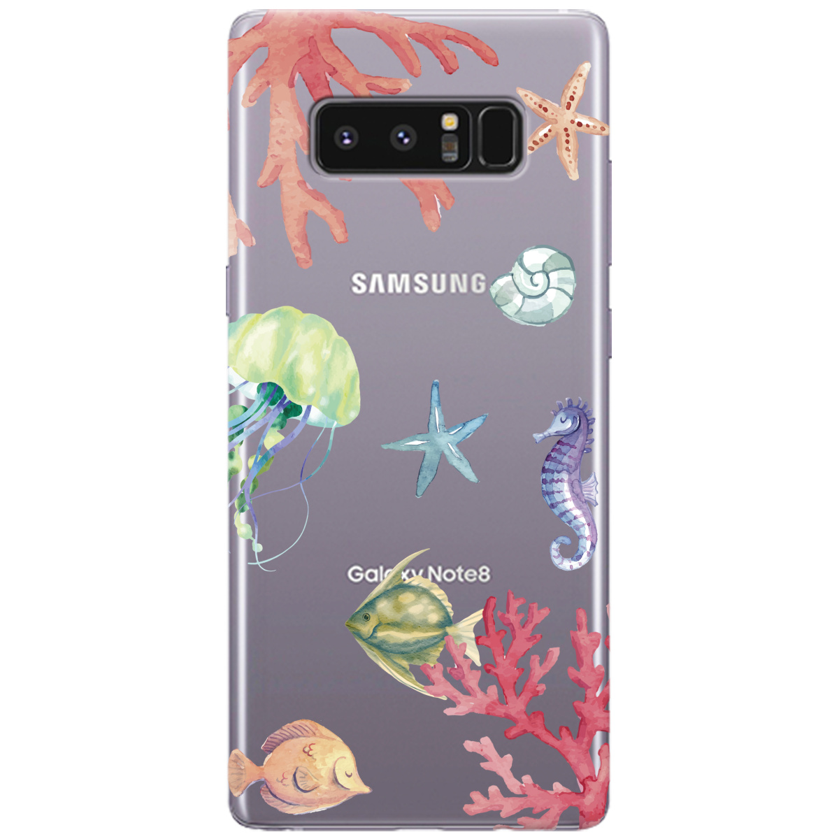 Чохол для Samsung Galaxy Note 8 Кораловий світ - фото 1 Чохол для Samsung Galaxy Note 8 Кораловий світ - фото 1 - Чохли для телефонів
