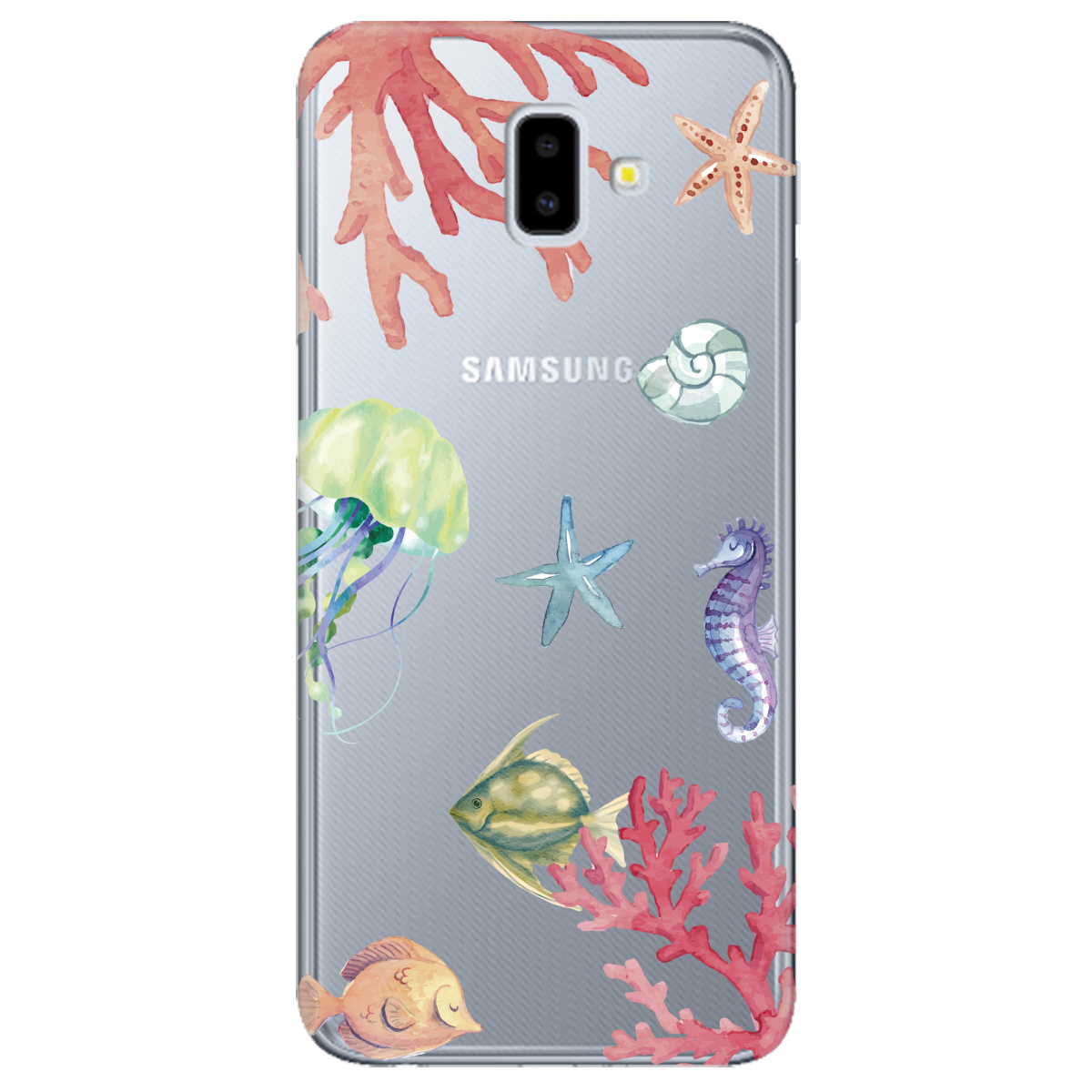 Чохол для Samsung Galaxy J6 Plus 2018 Кораловий світ - фото 1 - Чохли для телефонів