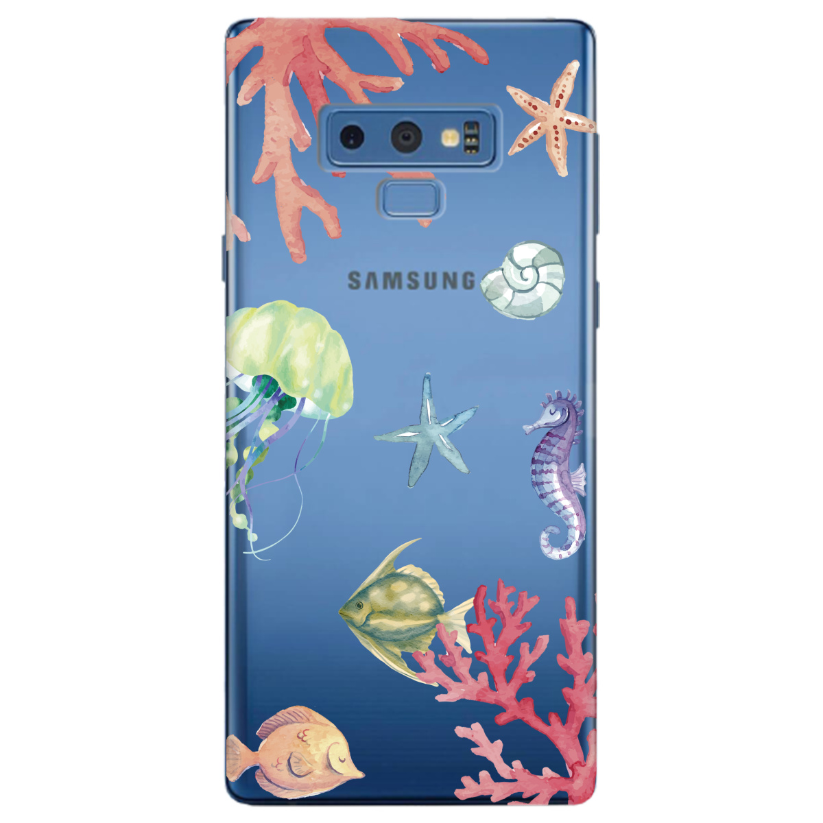 Чехол для Samsung Galaxy Note 9 Коралловый мир - фото 1 - Чехлы для телефонов